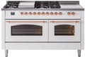 White Dual Fuel Natural Gas Range J629820