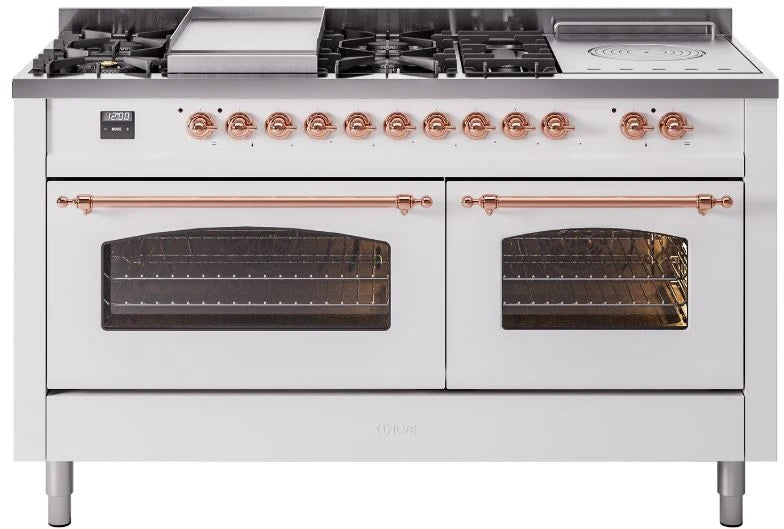 White Dual Fuel Natural Gas Range J629820