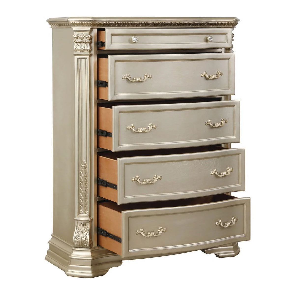 European Chest with Champagne Finishes I3805