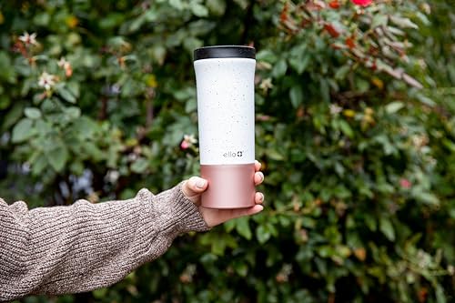 16oz Vacuum Insulated Stainless Steel Travel Mug, Black C3773