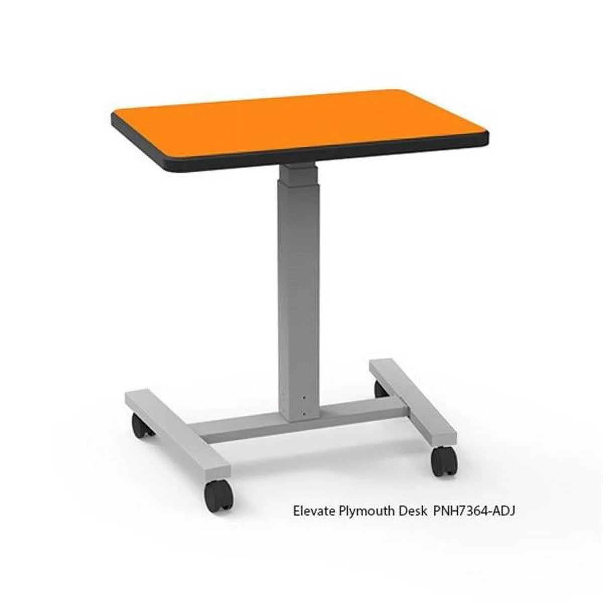 Plymouth Desk with Grey Nebula Laminate H69401