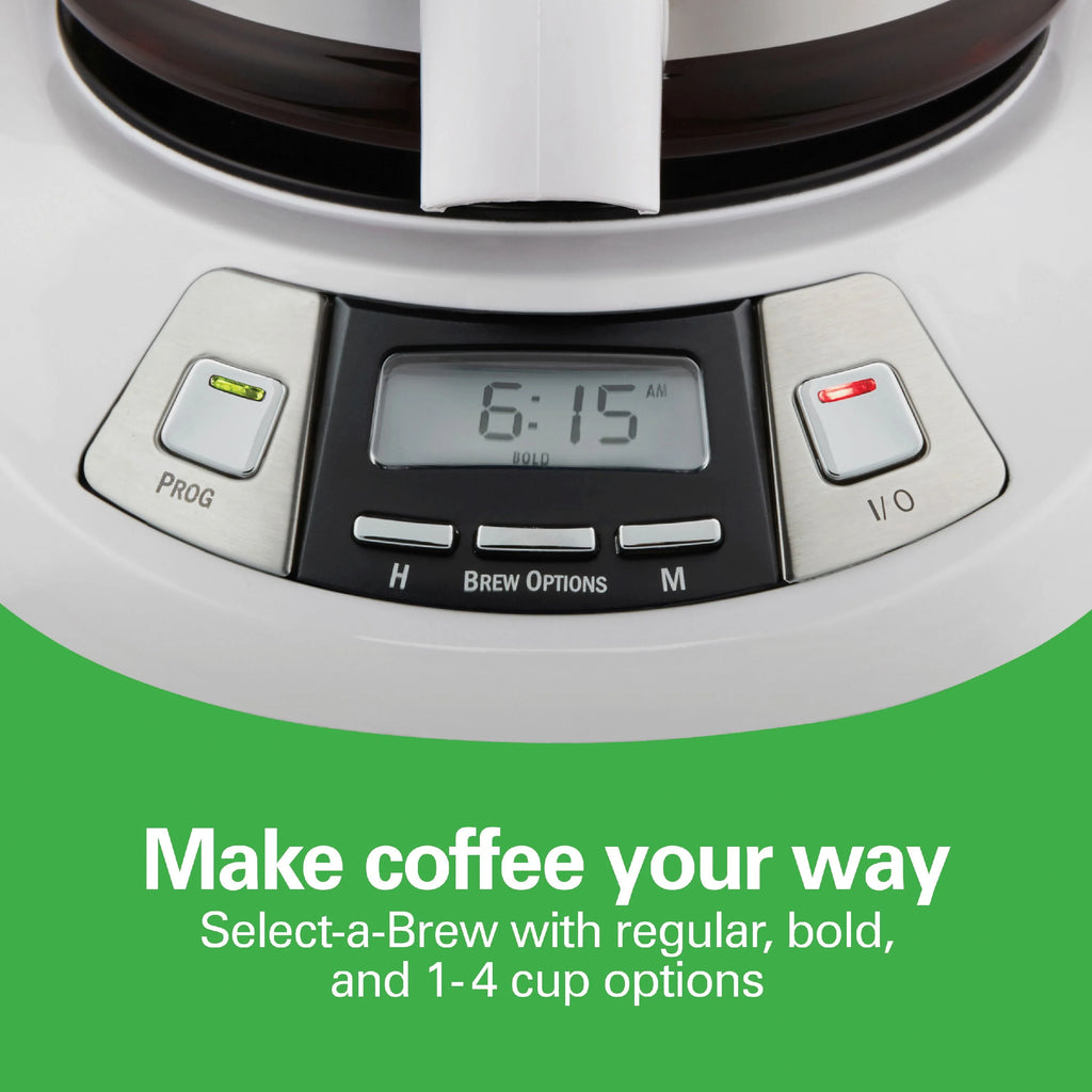 Programmable 12 Cup Coffee Maker B14626