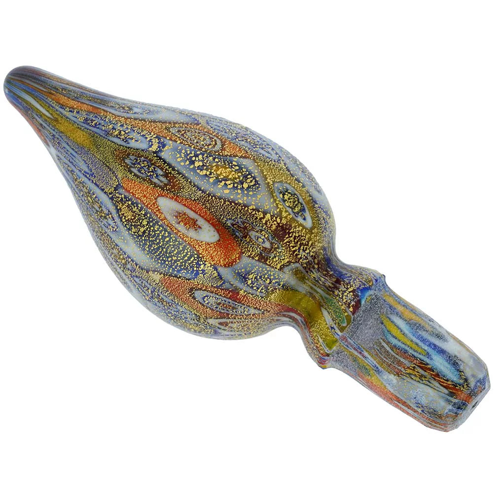 Murano Glass Millefiori Bottle Decanter Z118329