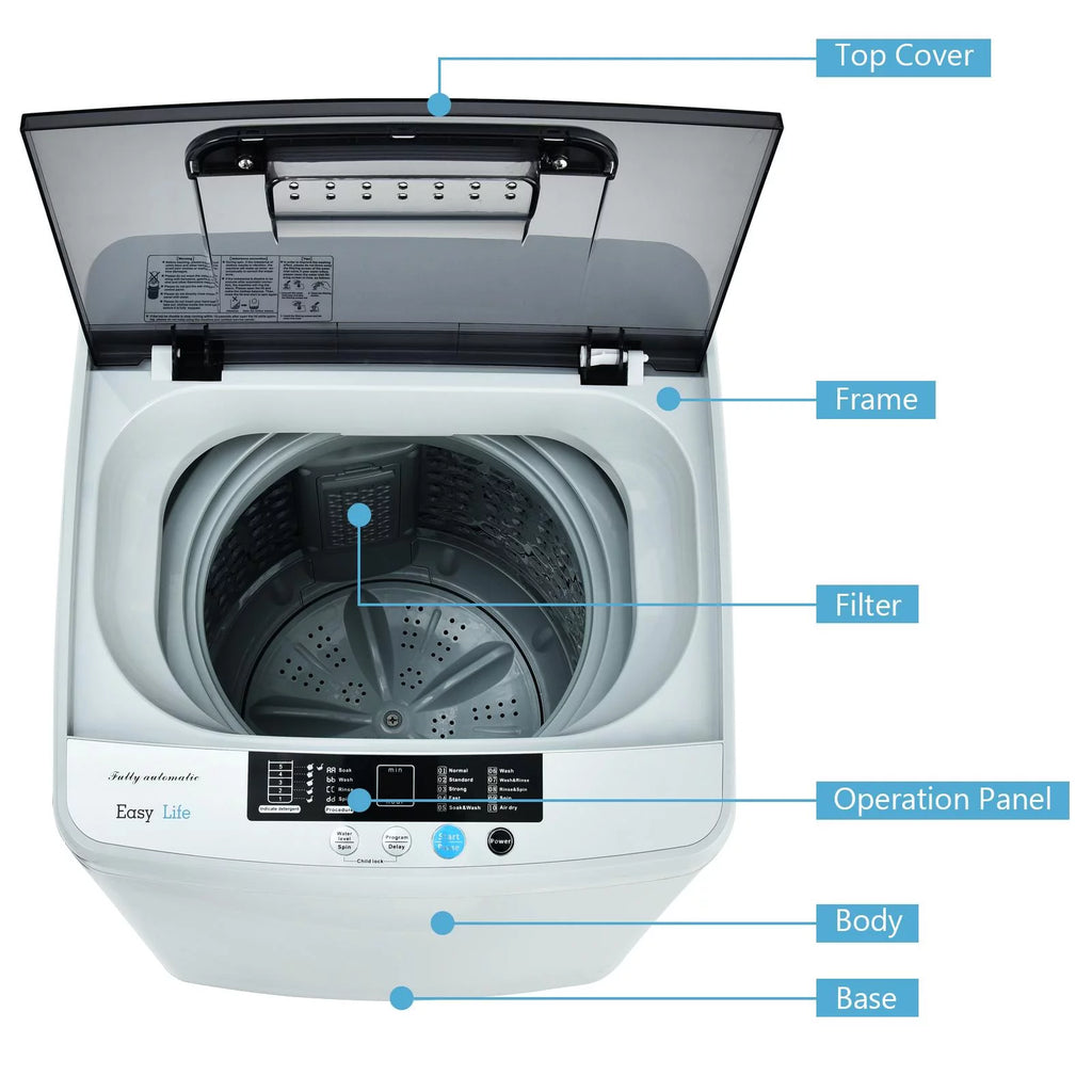 8.8lbs Portable Automatic Washing Machine B71023
