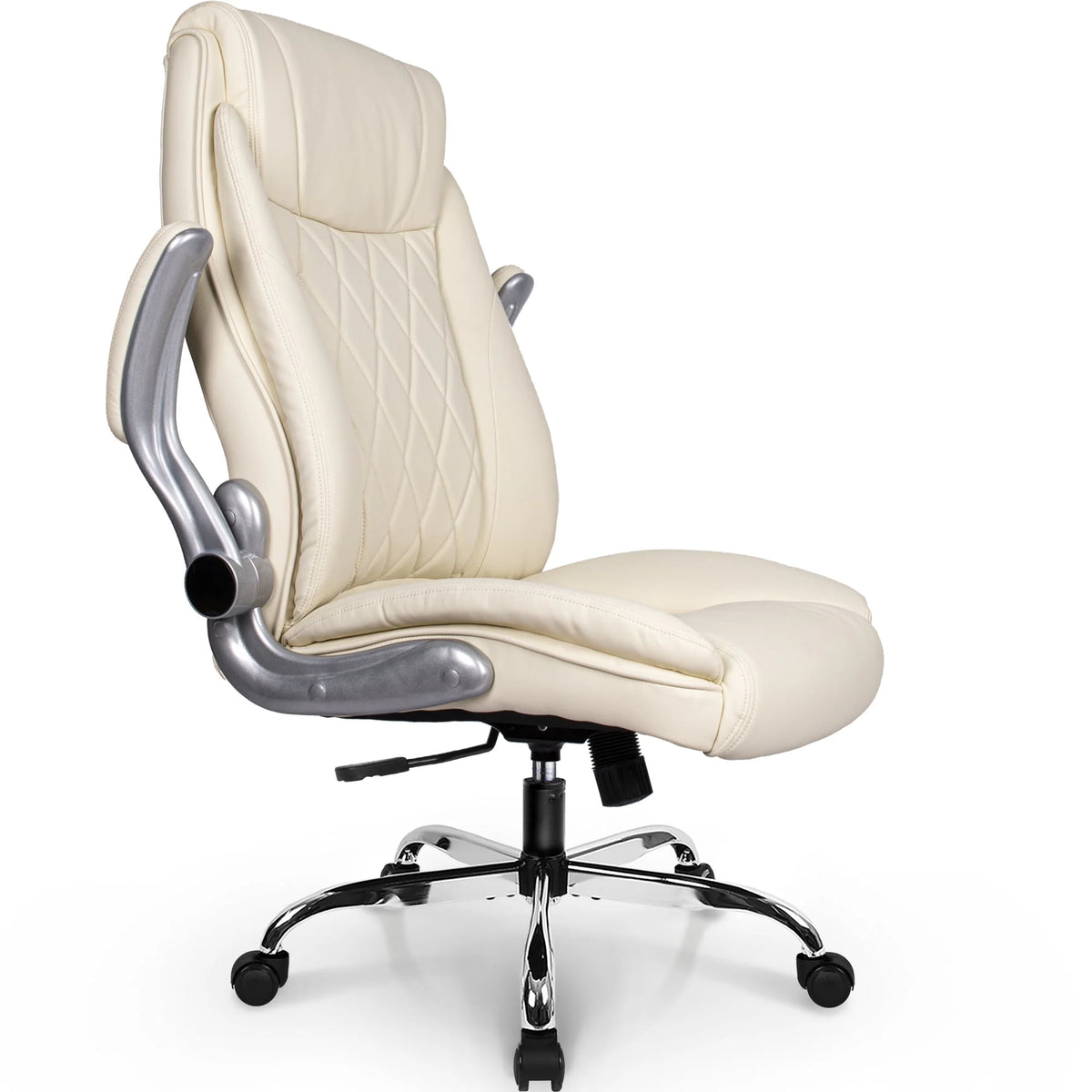 Black Ergonomic High Back Leather Office Chair K846782