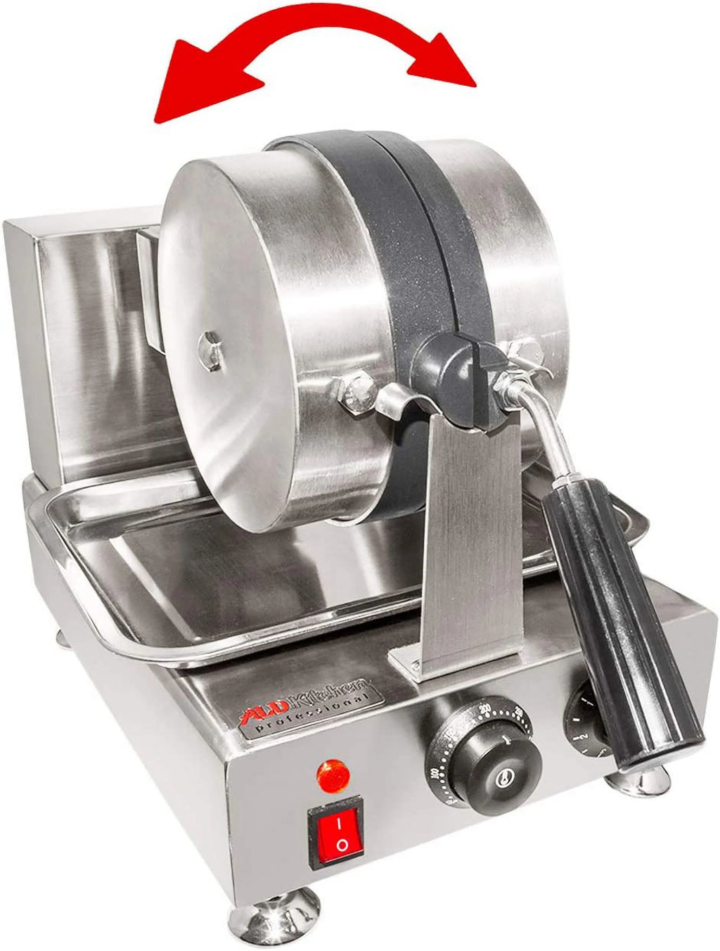 Rotating Nonstick Waffle Iron W22138