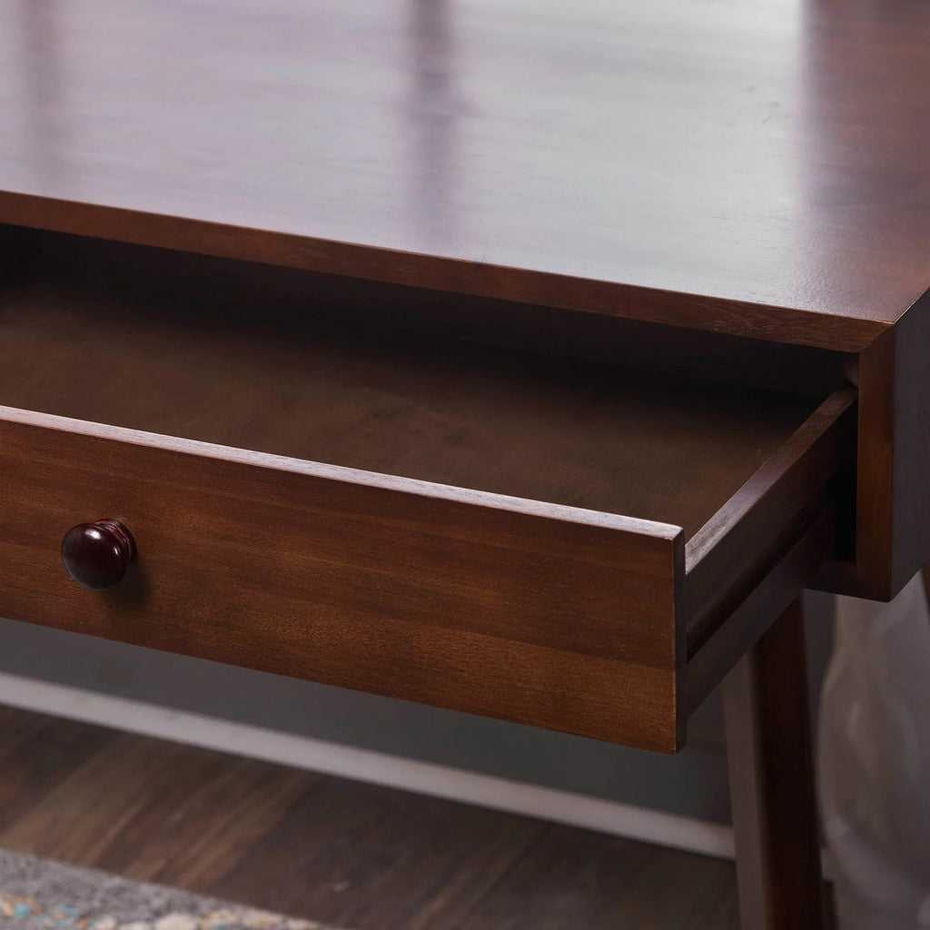 Walnut Finished Acacia Wood Desk B68711