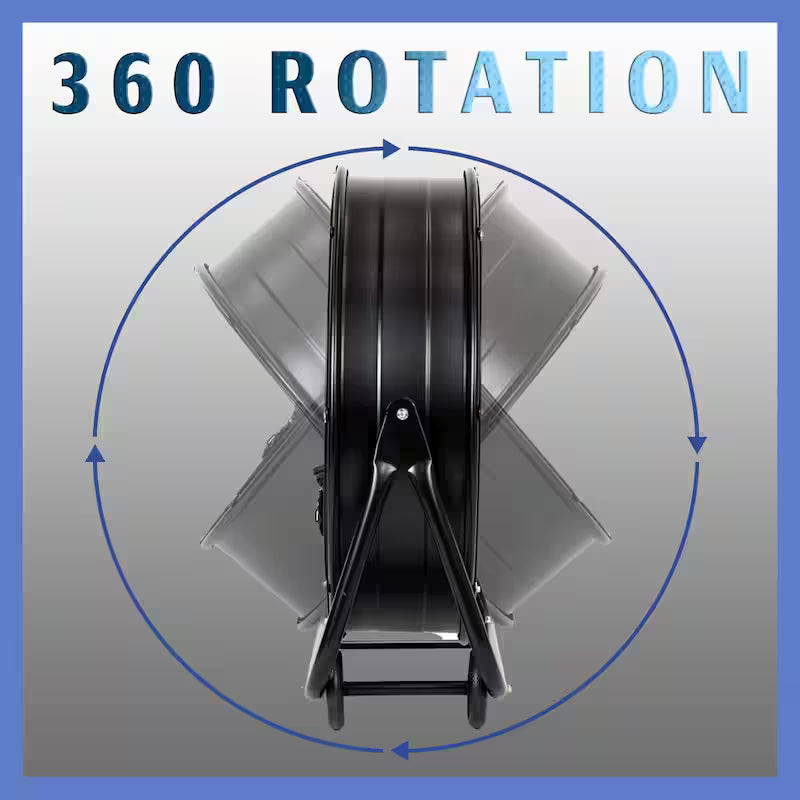 24 in. 2-Speed Drum Fan with Speed Control Z10537