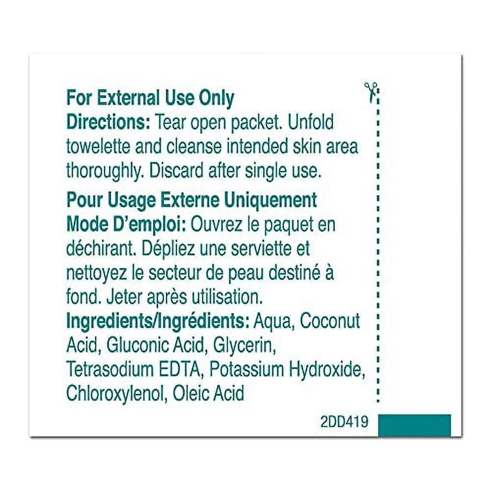 Castile Soap Facial Cleansing Wipe with Coconut Oil, 300 Count S139167
