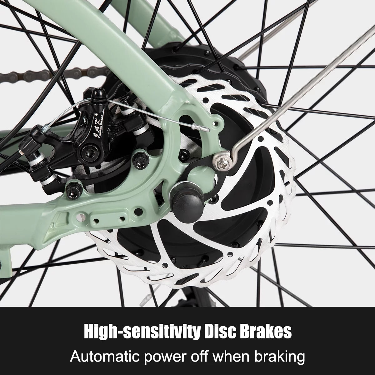 750W 48V 26 Fat Tire Electric Mountain Bike V497913