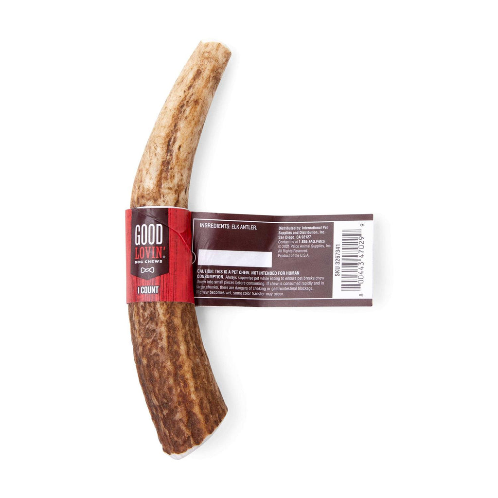 Whole Elk Antler Dog Chew G78318