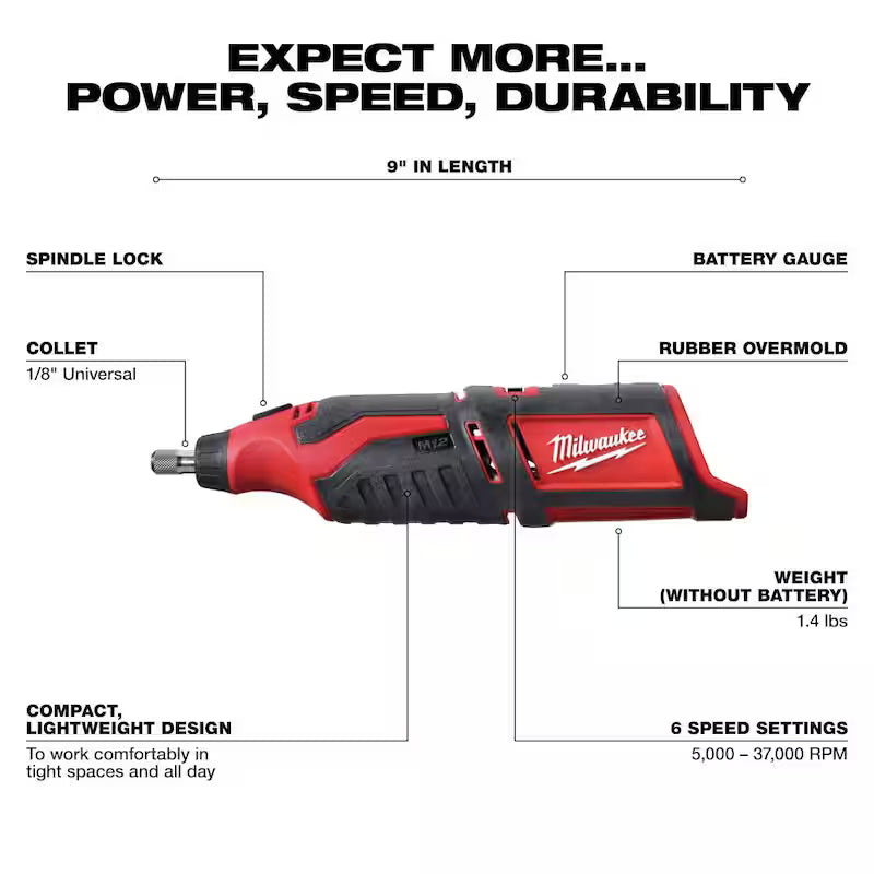 12V Cordless 4-Tool Combo Kit with 1.5Ah Batteries and Charger I85772