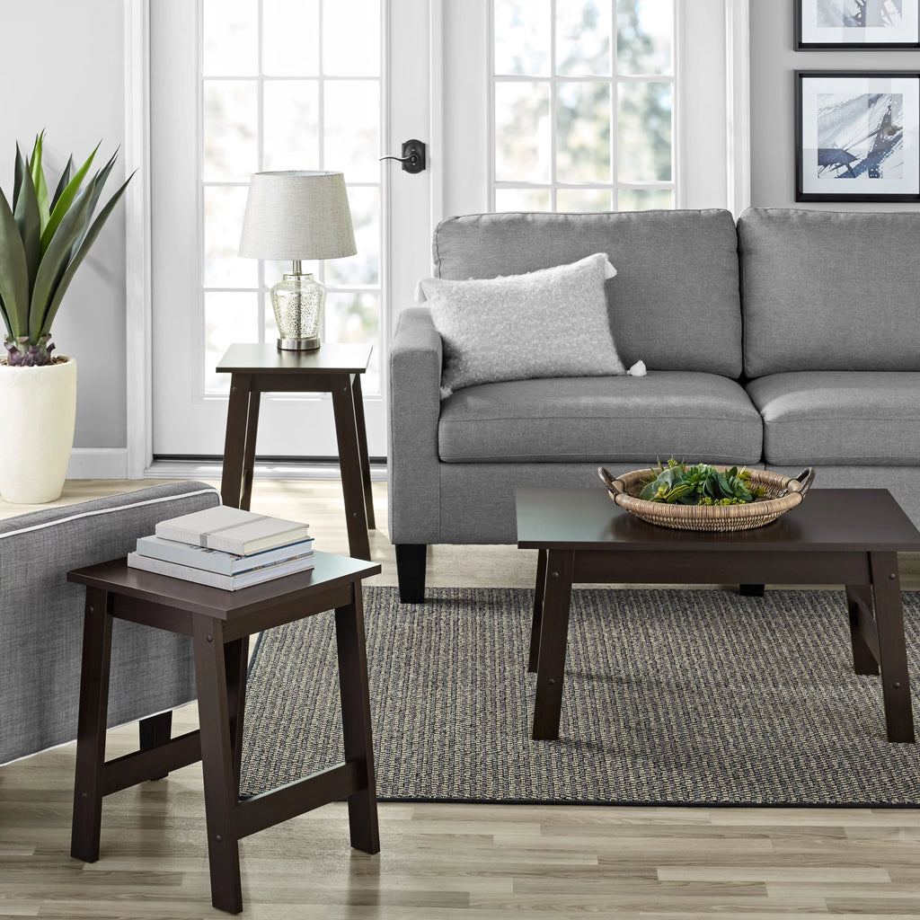 3 Piece Coffee Table and End Table Set A777