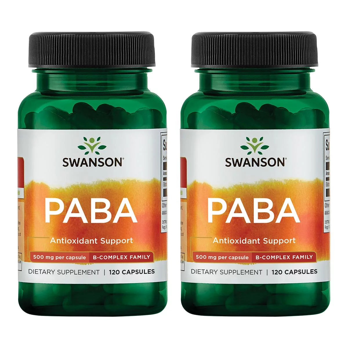 Paba 500 mg 120 Caps 2 Pack N642757