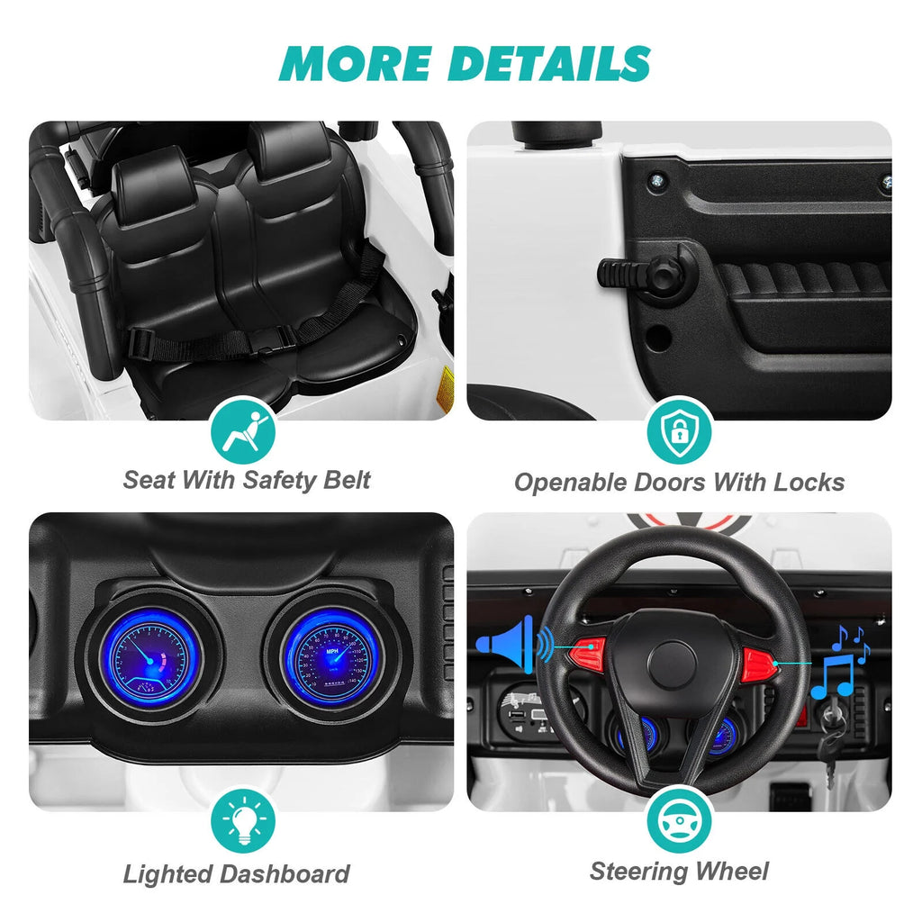 12V Kids Ride on Truck Electric Car with Remote Control O169092
