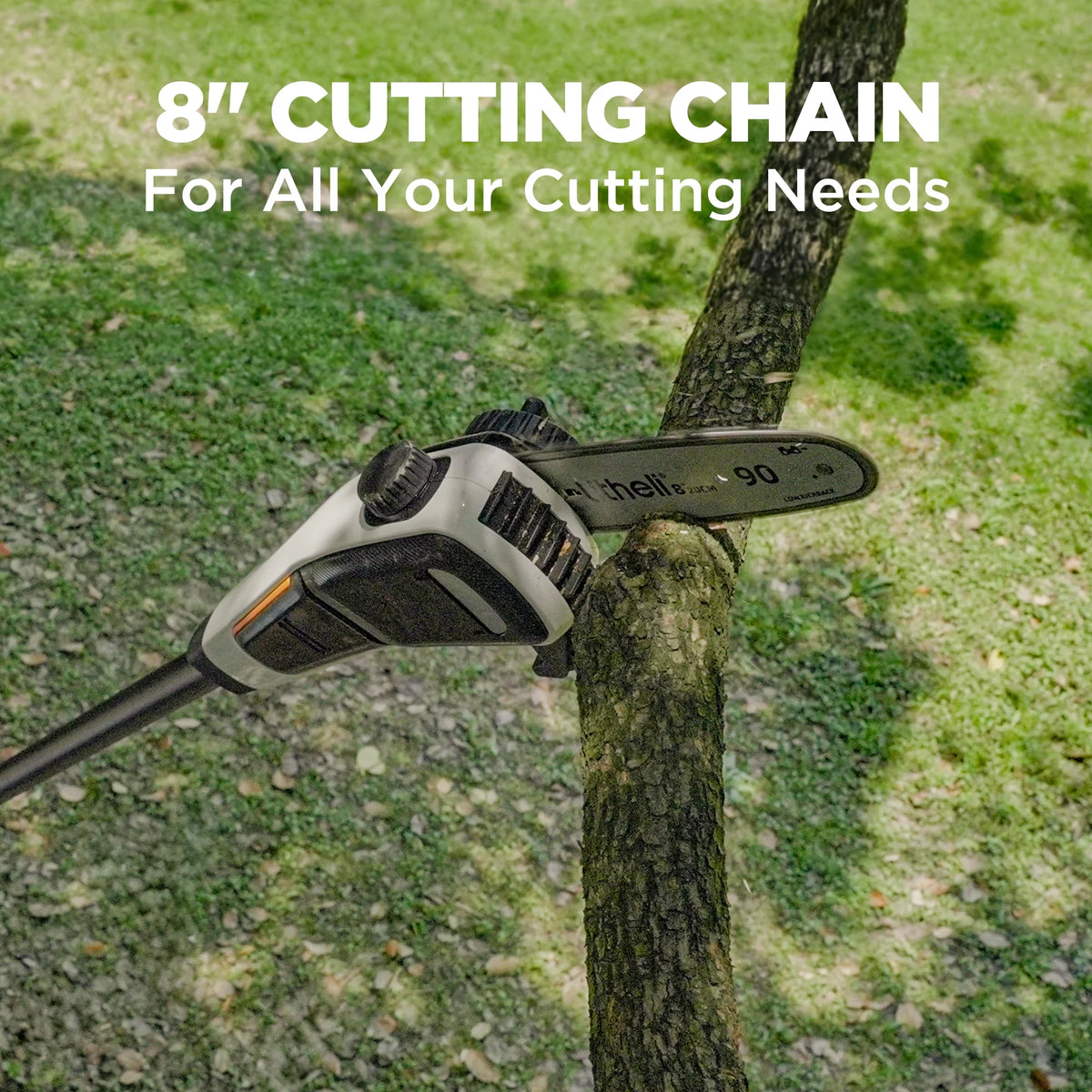 8'' Electric Cordless Pole Saw with 2.5Ah Battery T273