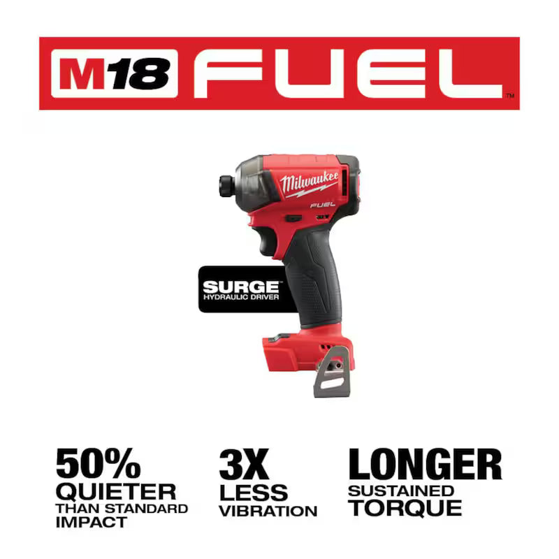 18V Lithium-Ion Brushless Cordless Hammer Drill/Driver with Impact Driver L87725