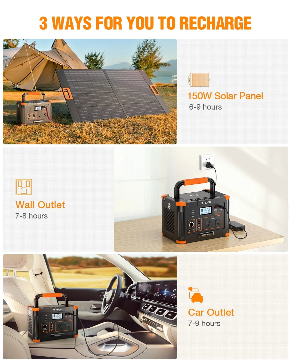 1000W 999Wh Battery Power Station X170