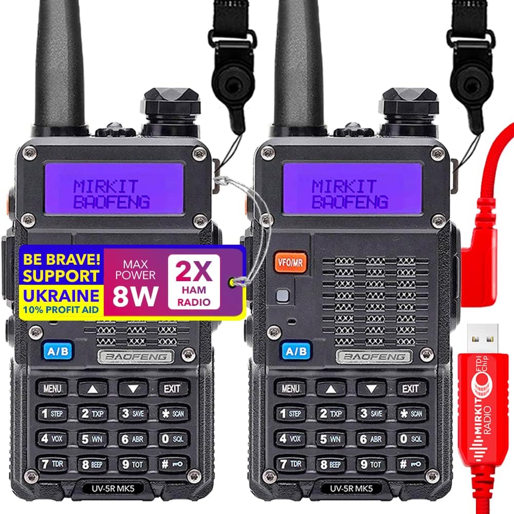 4X 8 Watt Max Power 1800 mAh Li-ion Battery Ham Radios T8032