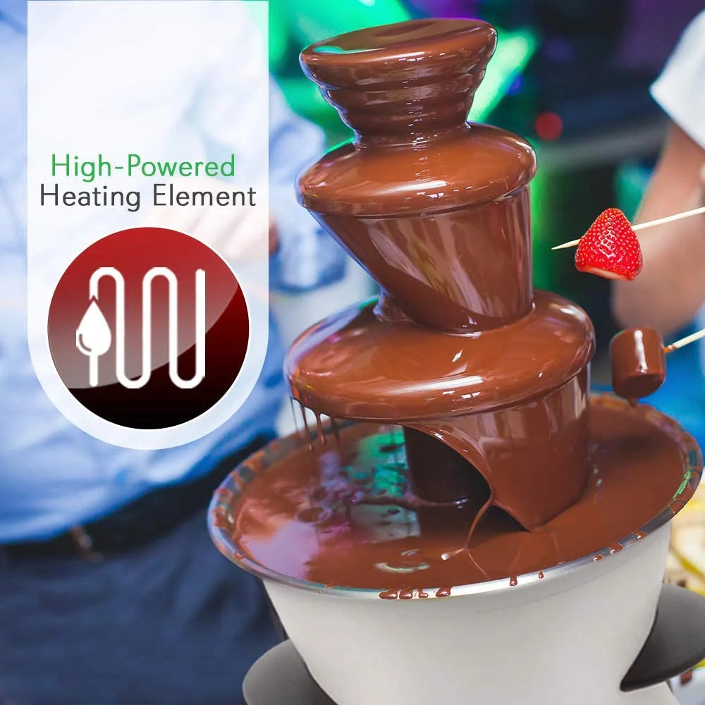 16oz 3 Tier Electric Fondue Maker J40398