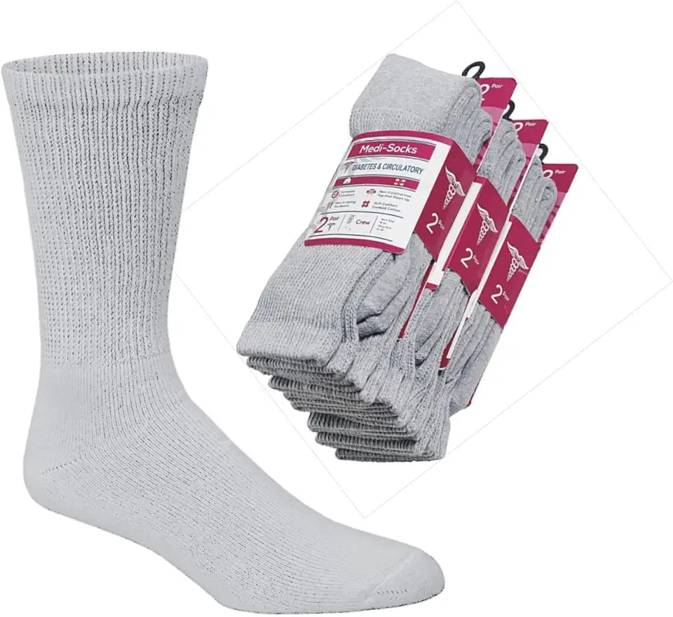 Non-Binding Cotton Diabetic Socks C477