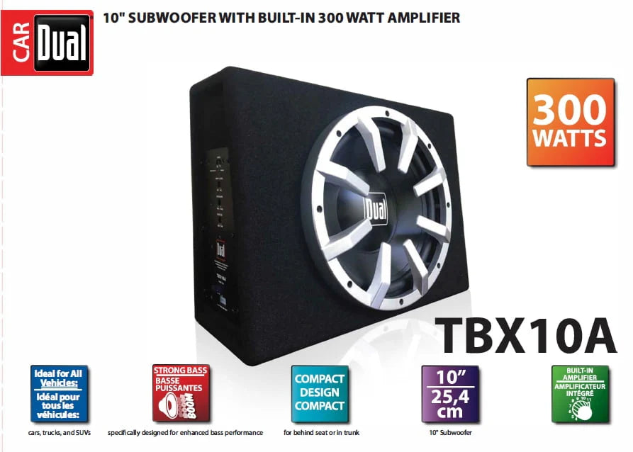 10-inch Enclosed Subwoofer D413570