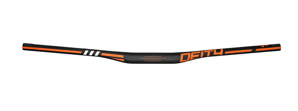 Carbon Riser Bar 15mm 800mm White G7007