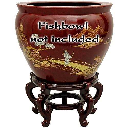 Rosewood Fishbowl Stand W207284