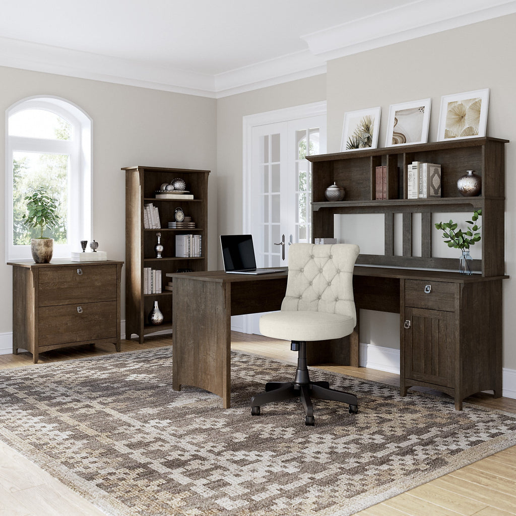 2 Drawer Ash Brown Lateral File Cabinet M791923