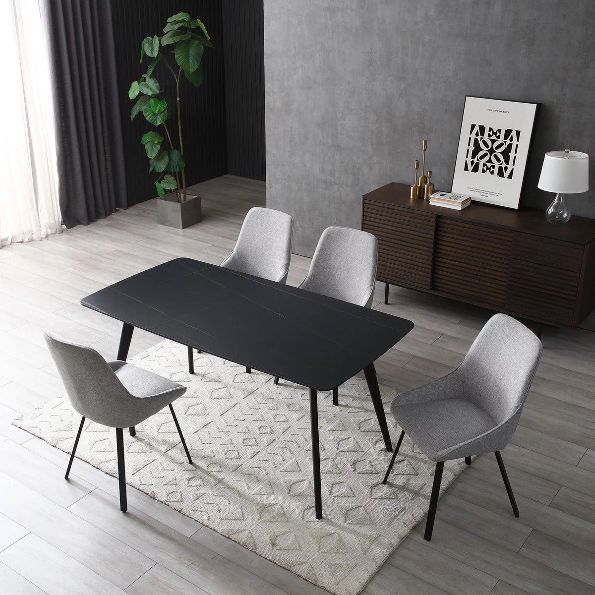 Sintered Stone Dining Table 62 inch P33862