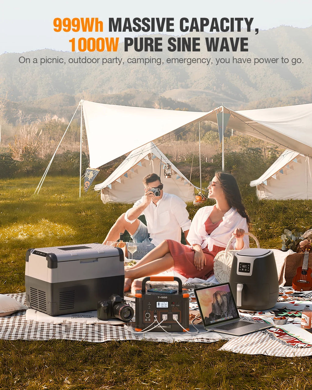 1000W 999Wh Battery Power Station X170