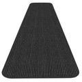 Indoor/Outdoor Double-Ribbed Carpet Runner with Skid-Resistant Rubber Backing C864