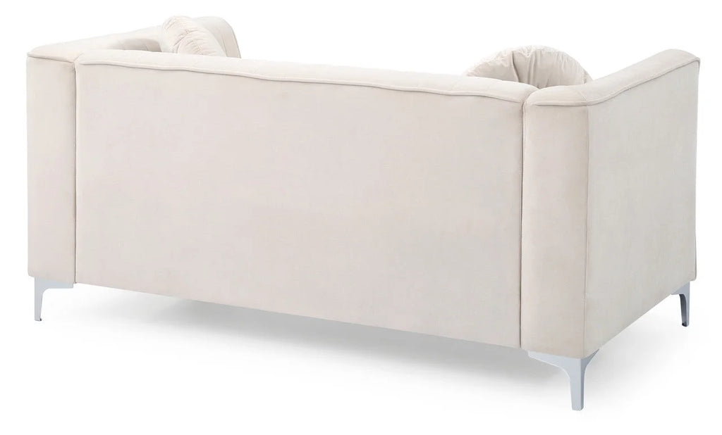 Ivory Loveseat S9084