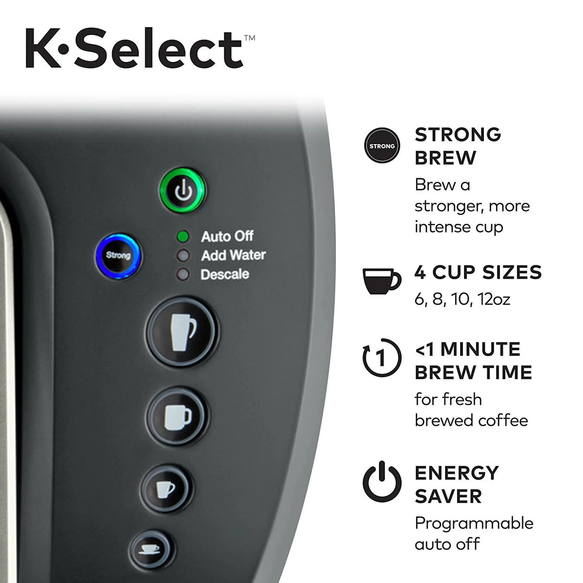 Single-Serve K-Cup Pod Coffee Maker K720219