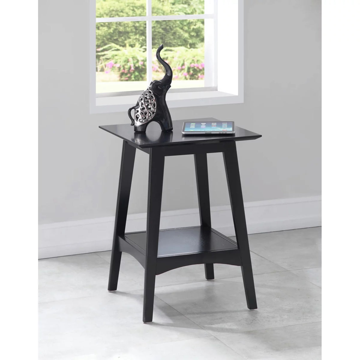 Black End Table S8030