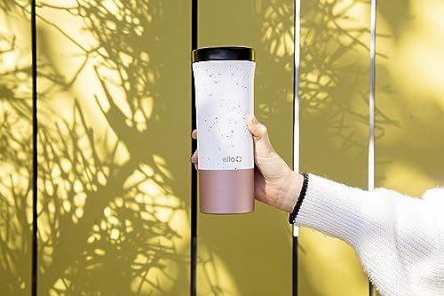 16oz Vacuum Insulated Stainless Steel Travel Mug, Black C3773