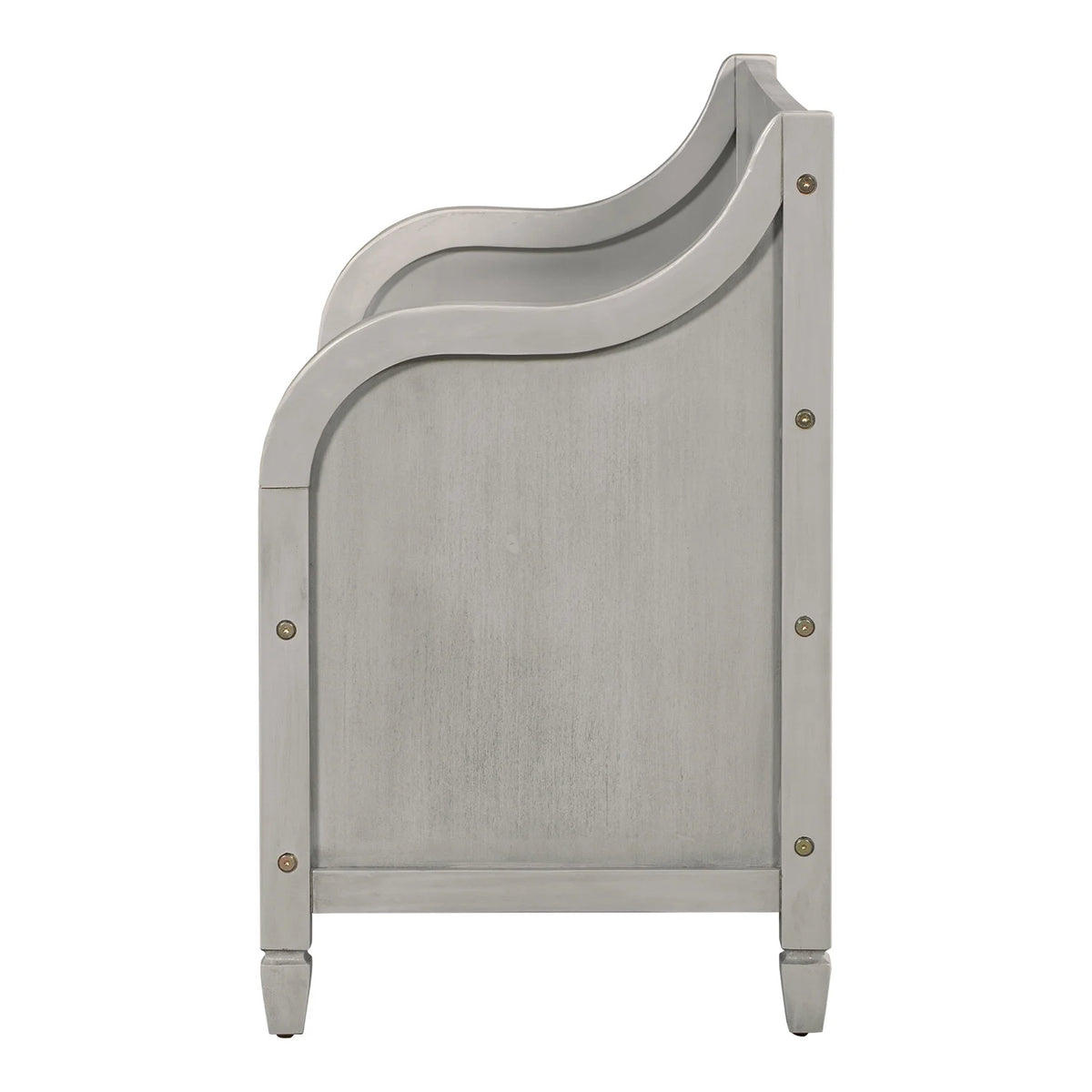 Solid Wood Storage Bench with Removable Cushion I217