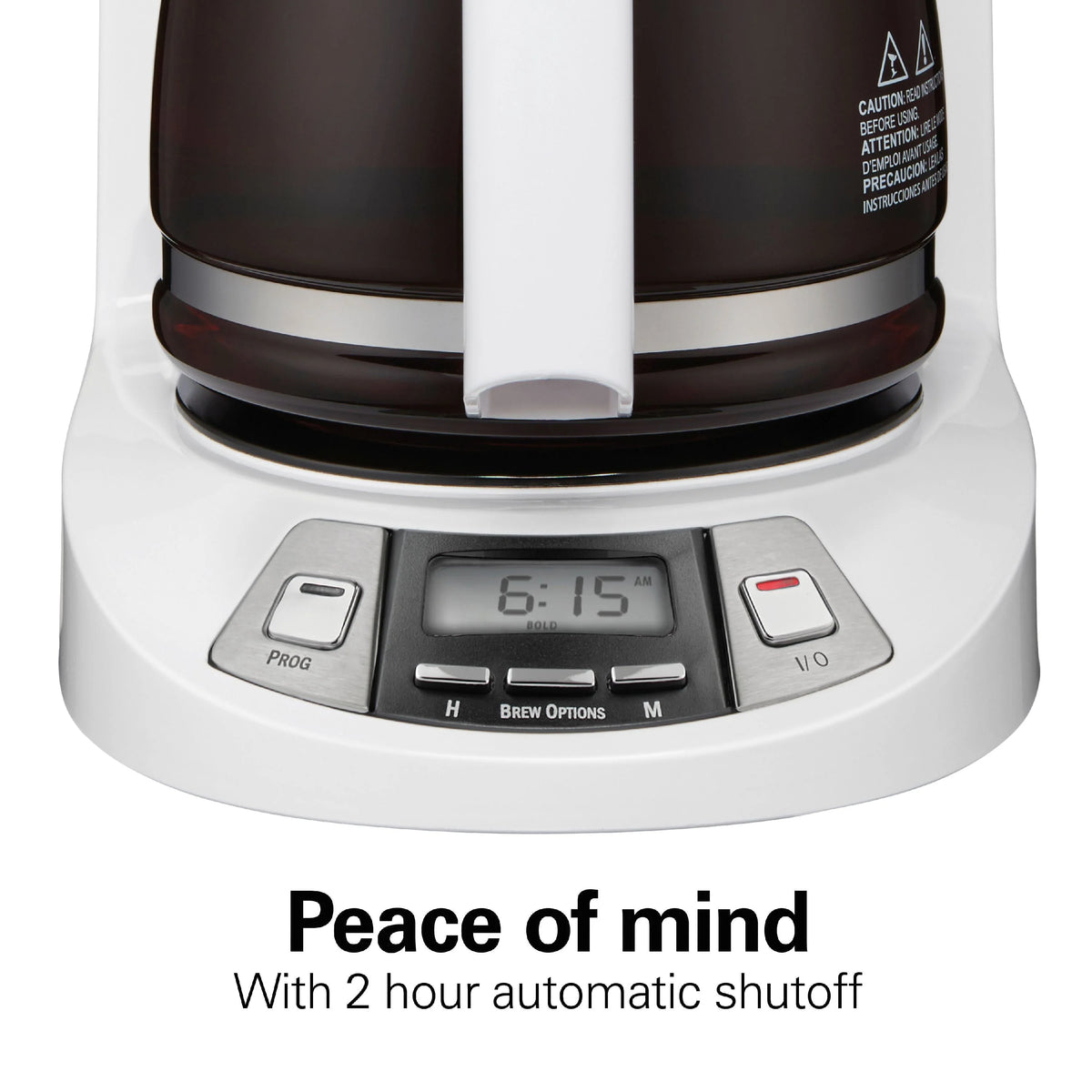 Programmable 12 Cup Coffee Maker B14626