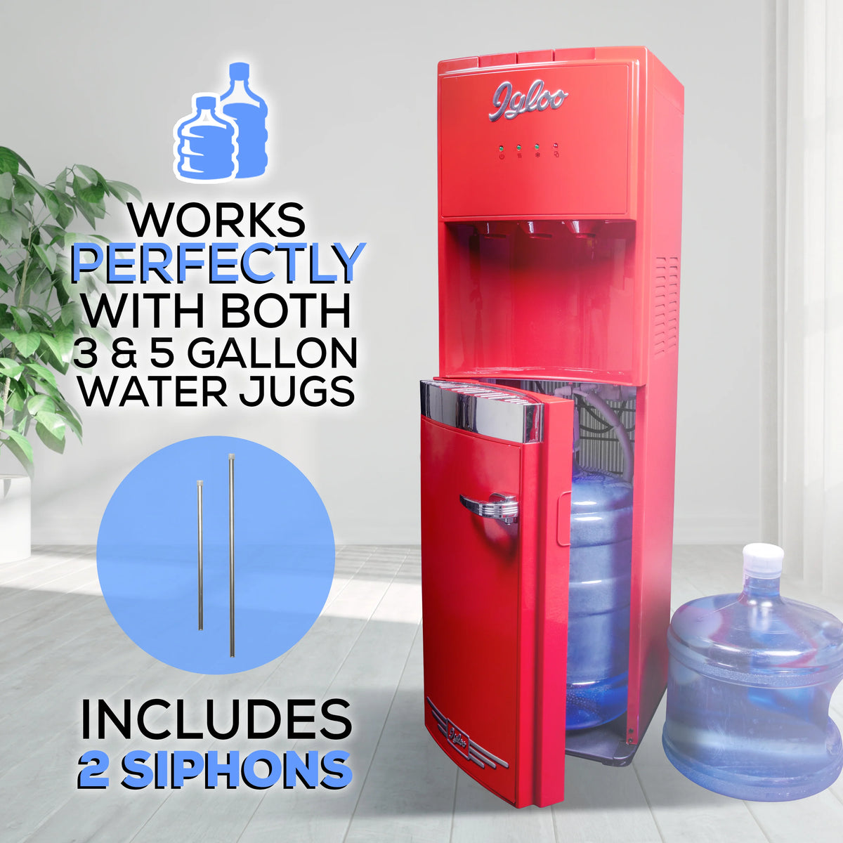 Retro Red Water Cooler X232