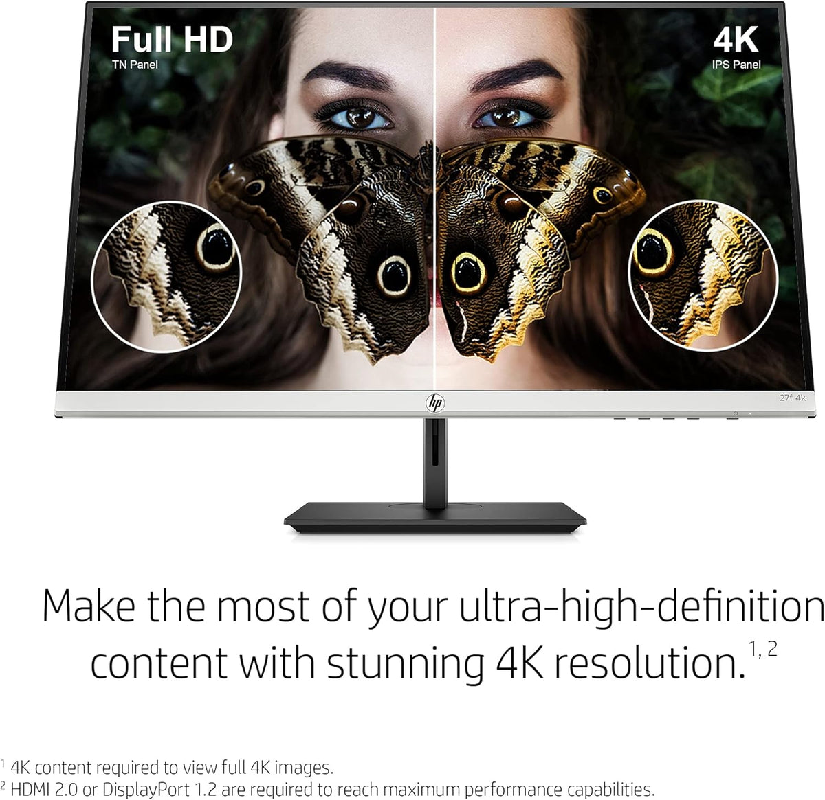 27 4K UHD IPS Monitor with HDMI DisplayPort I695