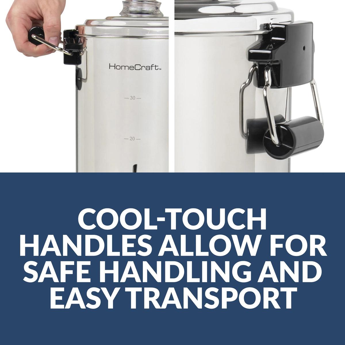 1000-Watt 30-Cup Stainless Steel Coffee Urn P703