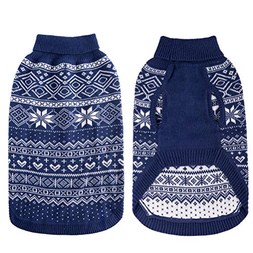 Blue Argyle Dog Sweater Z427