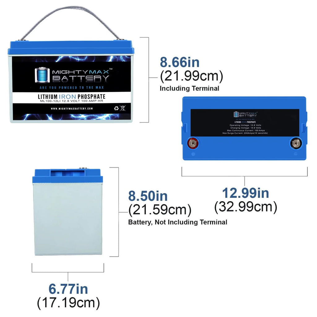 12V 100AH Lithium Battery X3999