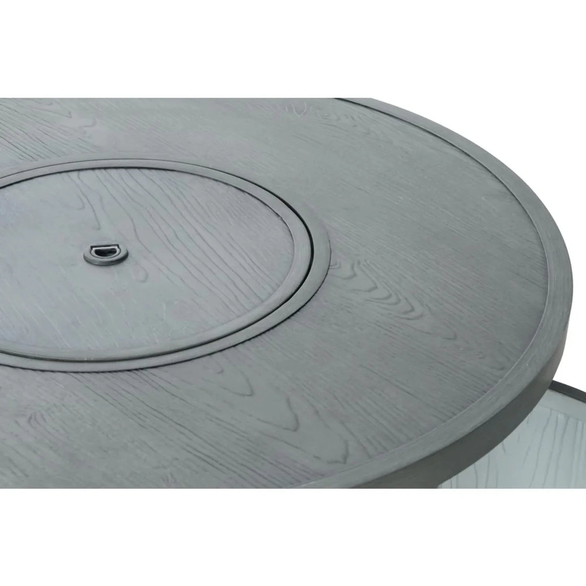 36" Round Aluminum Gas Fire Pit Chat Table I580