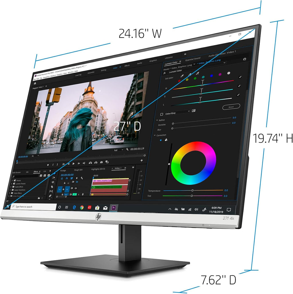 27 4K UHD IPS Monitor with HDMI DisplayPort I695