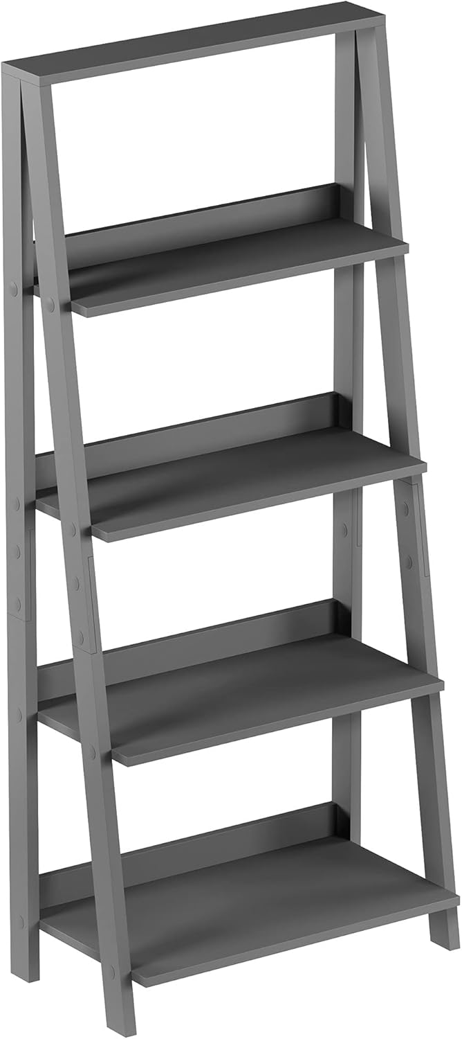 4 Tier Wooden Ladder Bookshelf E39261