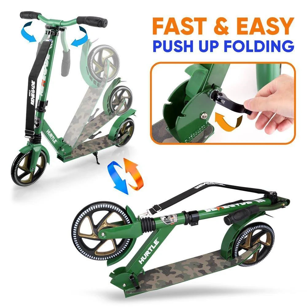 Camouflage 2 Wheel Folding Kick Scooter O7335