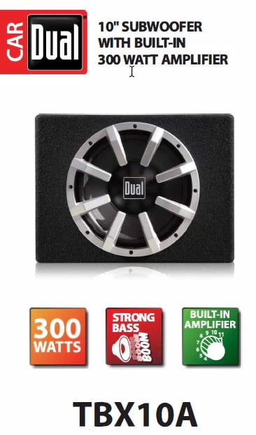 10-inch Enclosed Subwoofer D413570