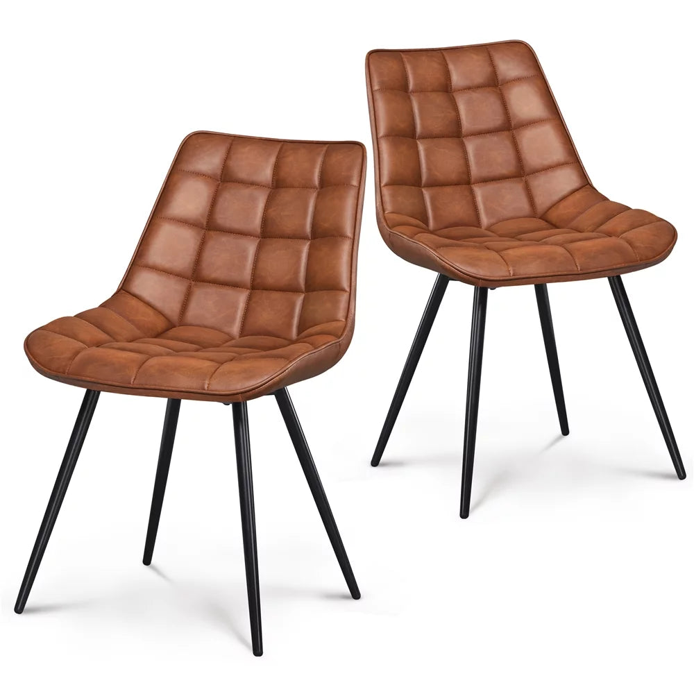 Set of 2 Cushioned Dining Chairs F3505