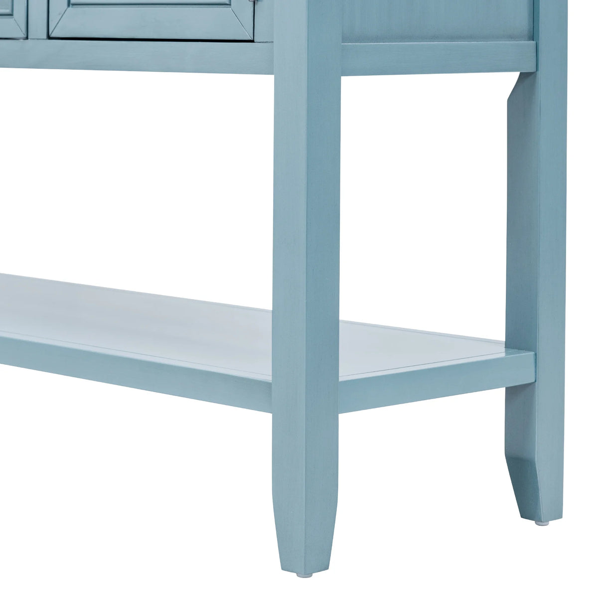 Dark Blue Retro Sideboard Console Table with Drawers C559766